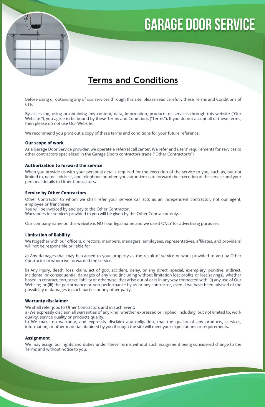 Quality Garage Door Service New York, NY 212-918-5368